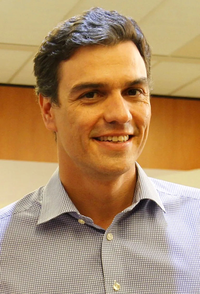 Pedro Sánchez, premier van Spanje, die vervroegde verkiezingen uitriep.